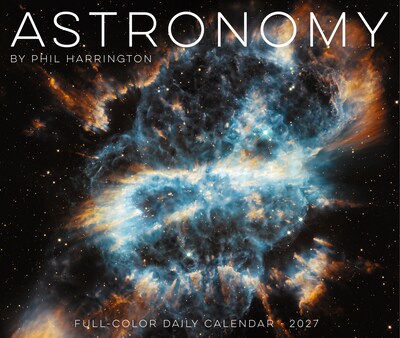2027 Willow Creek Astronomy 6.2" x 5.4" Daily Day-to-Day Calendar, Assorted Colors (63248)
