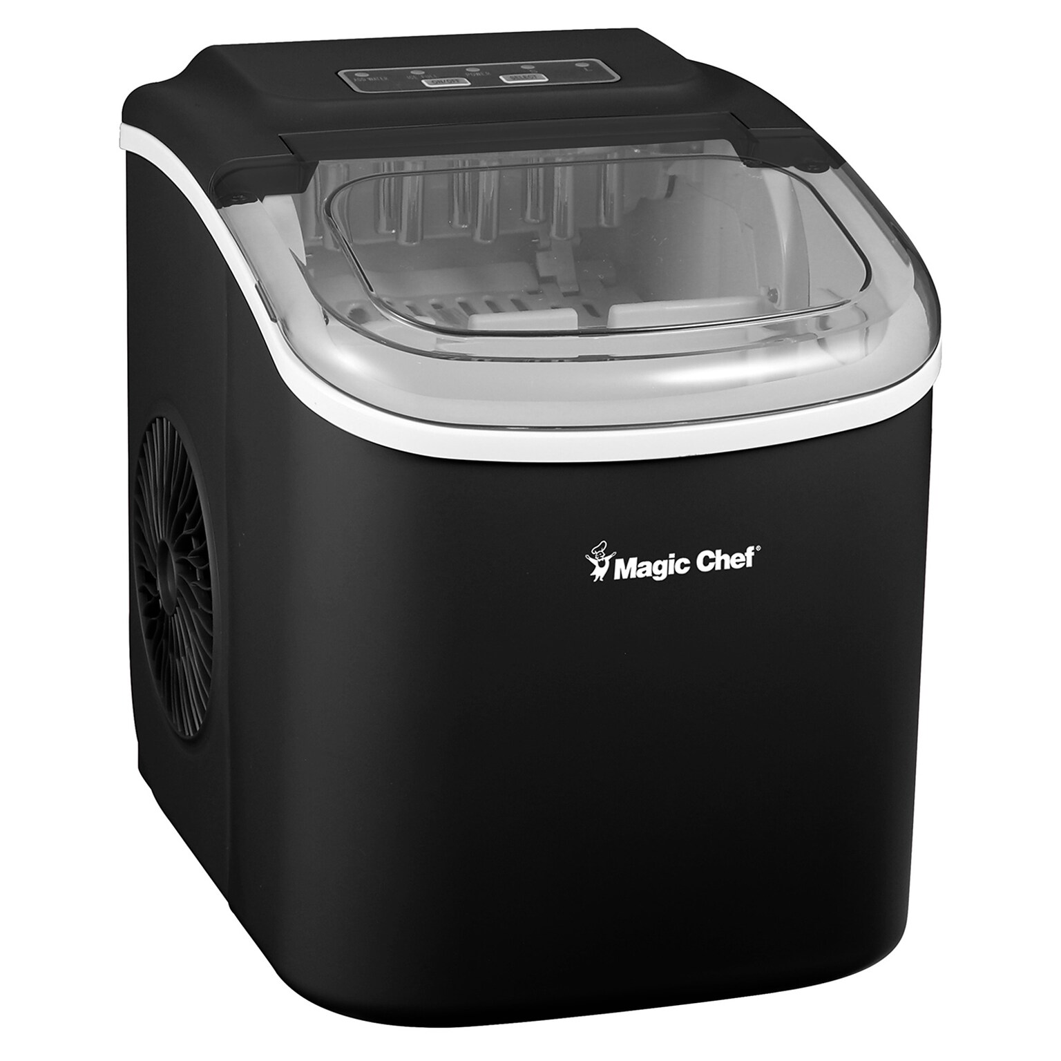 Magic Chef Countertop Ice Maker, Black (MCIM27B)