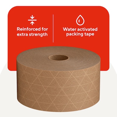 Standard Grade Paper Packing Tape, 2.8" x 125 yards, Each (468231-CC)