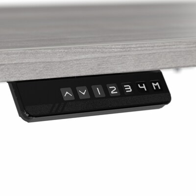 Bush Business Furniture Move 40 Series 28"-48" Adjustable Standing Desk, Platinum Gray/Cool Gray Metallic (M4S7230PGSK)