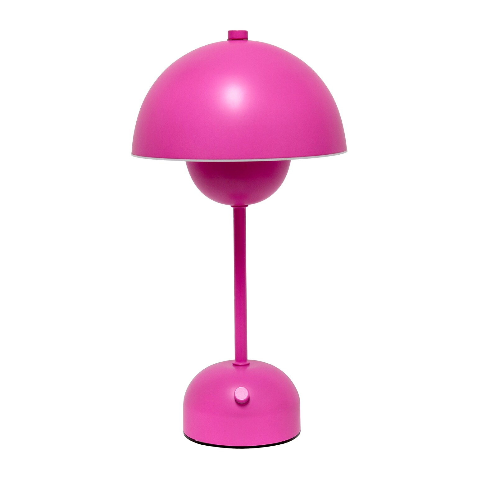 Simple Designs Mushroom Magic LED Table Lamp, Hot Pink (LD1069-HPK)