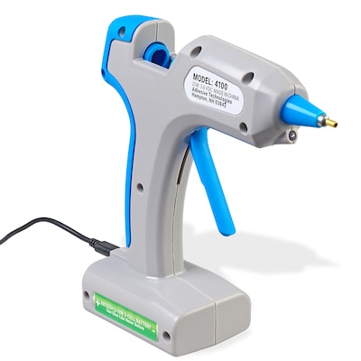 AdTech Cordless Mid Temp Full Size Glue Gun, White (4100)