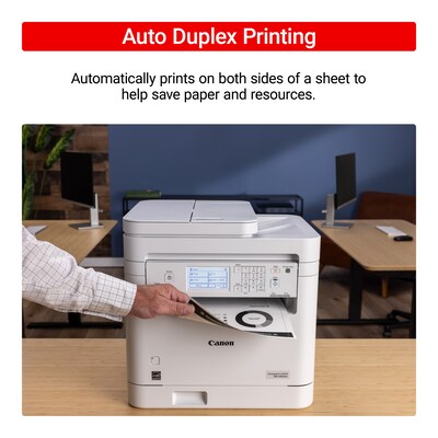 Canon MF289dw Wireless Monochrome Laser Printer, All-In-One, Print, Scan, Copy, Fax (6354C005)