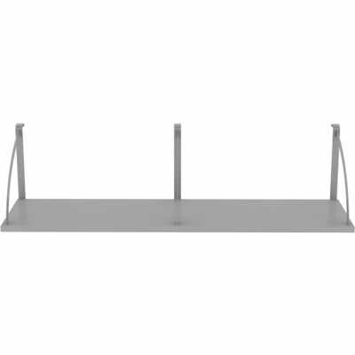 Lorell 60 Panel Shelf, 60 W Metal, Aluminum (LLR90263)