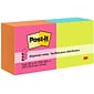 Post-it Pop-up Notes, 3" x 3", Poptimistic Collection, 100 Sheet/Pad, 12 Pads/Pack (R330NALT)
