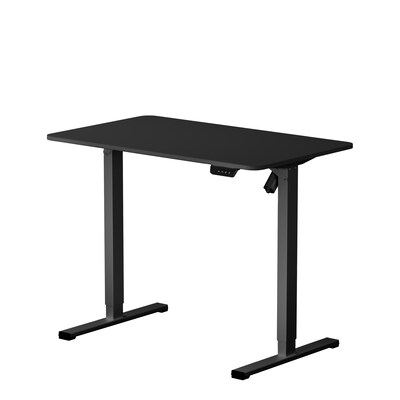 FlexiSpot EC2 40W Electric Rectangular Adjustable Standing Desk, Black (EC2B-4024B)