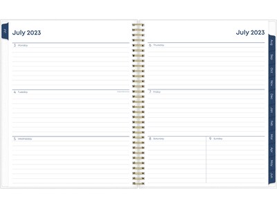 2023-2024 Blue Sky Gemma 8.5 x 11 Academic Weekly & Monthly Planner, Multicolor (118177-A24)
