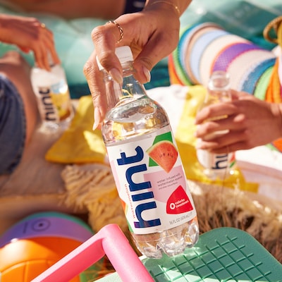 Hint Watermelon Flavored Water, 16 oz., 12/Carton (00035)