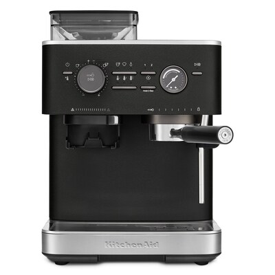 KitchenAid Pump/Automatic Espresso Machine, Cast Iron Black (KES6551BK)