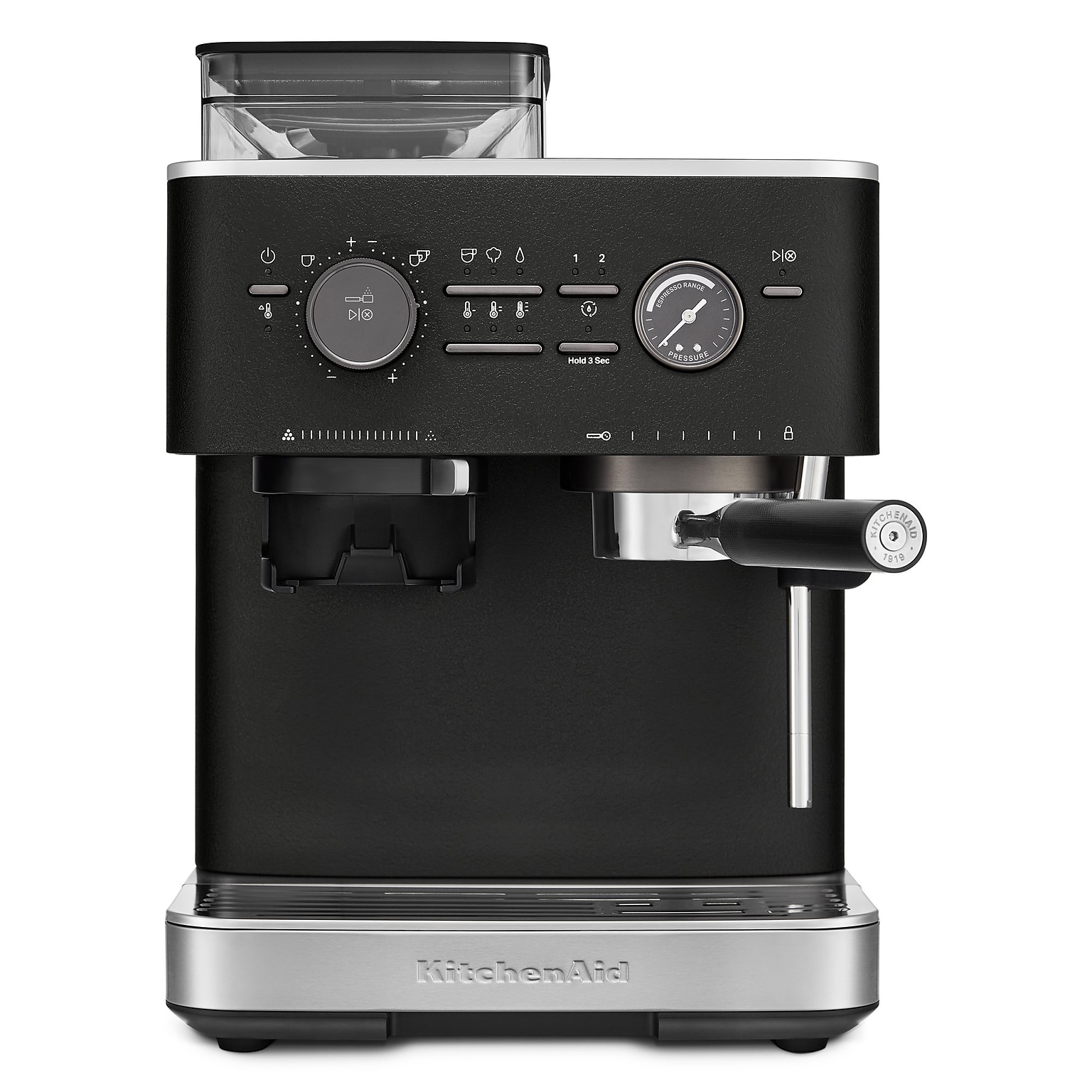 KitchenAid Pump/Automatic Espresso Machine, Cast Iron Black (KES6551BK)
