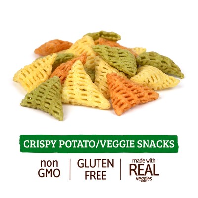 Herr's Good Natured Vegetable-Ables Vegetable Chips, 1.5 oz, 6/Pack (307-00424)