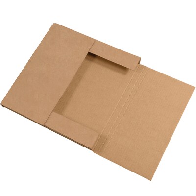 12 1/2 x 12 1/2 x 1 Crush-Proof Mailer, Kraft, 50/Bundle (M12121K)