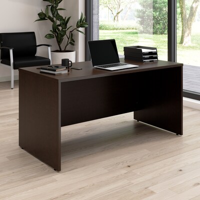 Bush Business Furniture Arrive 60"W Office Desk, Mocha Cherry (ARD260MR-Z)