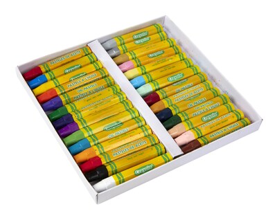Crayola Oil Pastels, Assorted Colors, 28/Box (52-4628)
