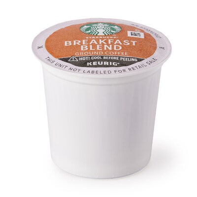 Starbucks Breakfast Blend Coffee Keurig® K-Cup® Pods, Medium Roast, 96/Box (SBK18995CT)