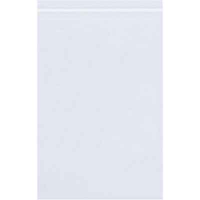 13 x 15 Reclosable Poly Bags, 4 Mil, Clear, 500/Carton (PB3793)