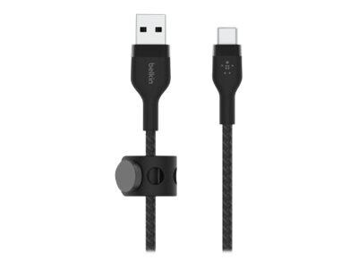 Belkin BOOST CHARGE 3.3' USB A to C Cable, Black (CAB010bt1MBK)