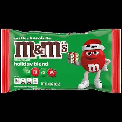 M&M Milk Chocolate Christmas, 10oz