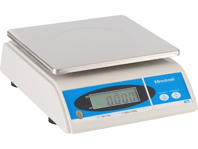 Brecknell Digital General-Purpose Bench Scale, 30 lb. Capacity (405-LCD)