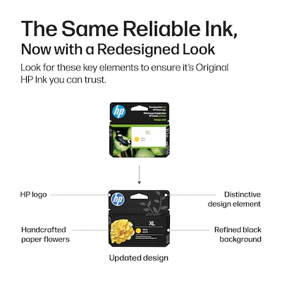 HP 951XL Yellow High Yield Ink Cartridge, Prints Up to 1,500 Pages (CN048AN#140)