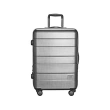 Solo New York Re:serve Recycled Plastic Check-In Spinner Luggage, Gray (UBN922-10)