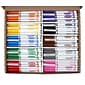 Crayola Classpack Non-Washable Markers, Fine, Assorted Colors, 200/Pack (58-8210)