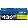 Brother TN-436 Yellow Extra High Yield Toner Cartridge, Print Up to 6,500 Pages (TN436Y)