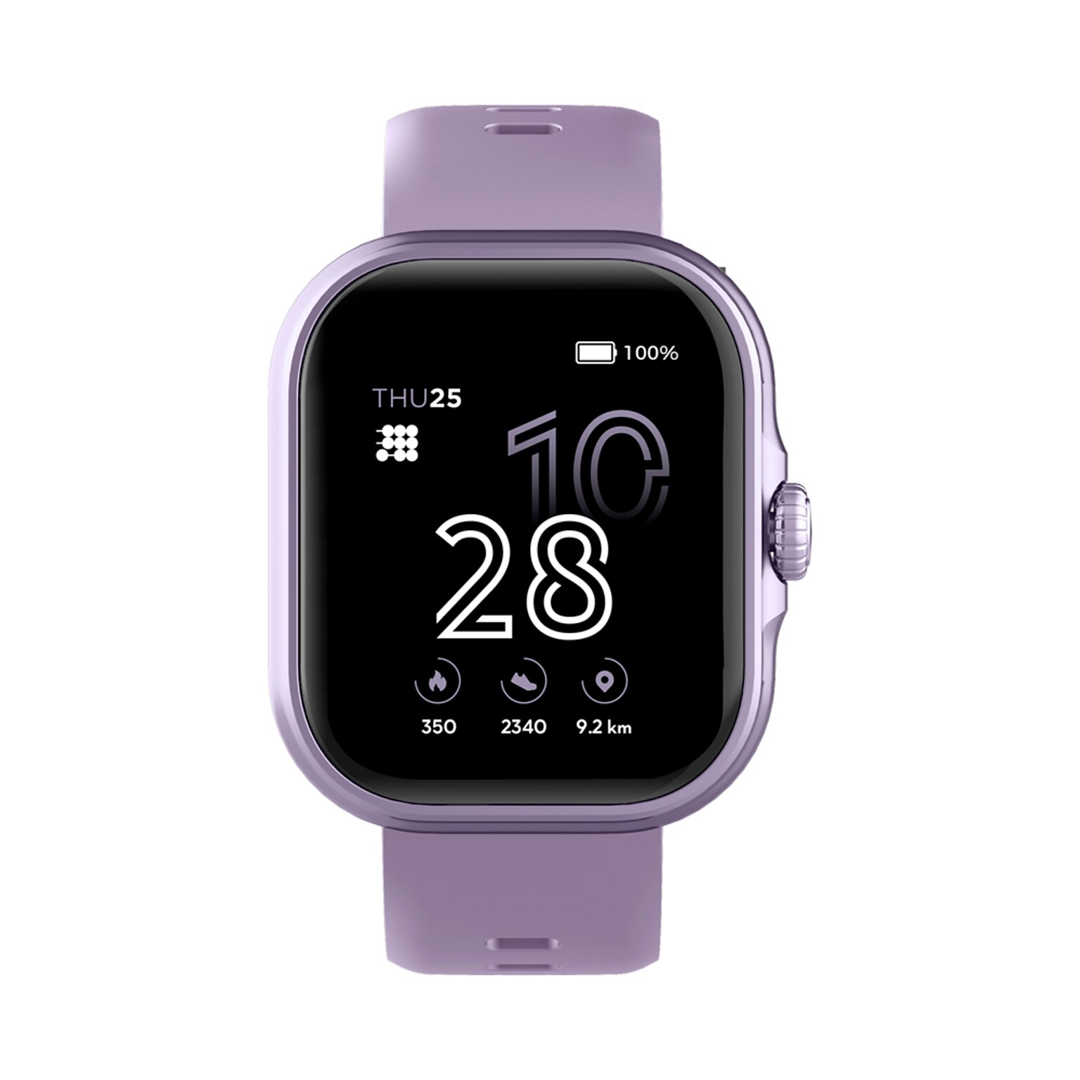 Cubitt VIVA Smartwatch, 46.74mm, Aluminum Case, Dusty Lilac Sport Band (CT-VIVA4)