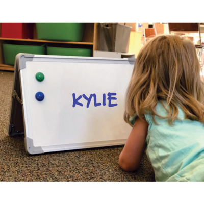 Flipside Double Sided Magnetic Dry-Erase Mobile Whiteboard Easel, 20 x 16, 3/Set (FLP50002)