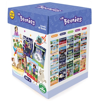 Beanstalk Books The Beanies Hi-Lo Diversity Decodable Boxed Set 2, 60/Set (JRLBB158)