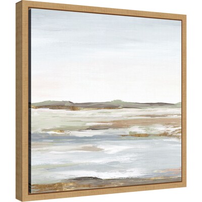 Amanti Art Vastness I (Landscape) by Eva Watts Framed Canvas Wall Art Print, 16" x 16" (A42675376581)