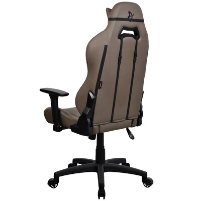Arozzi Torretta SoftPU Faux Leather Ergonomic Racing Gaming Chair, Brown (TORRETTA-SPU-BWN)