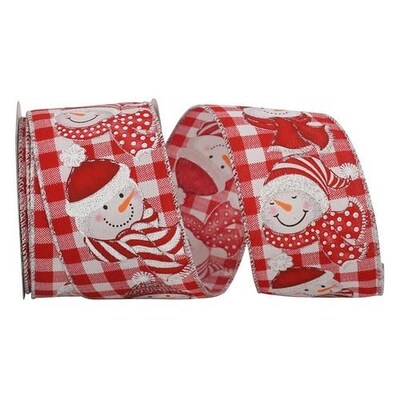JAM Paper Ribbon, Happy Snowman (52640348388)