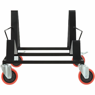 Lorell Steel Stack Chair Dolly, Black (LLR62538)
