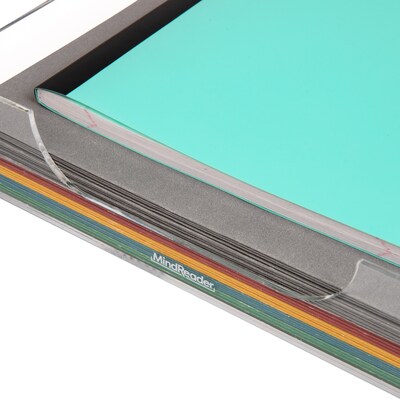 Mind Reader Acrylic Desk Tray, Clear (ATRAY-CLR)