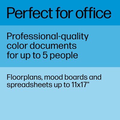 HP OfficeJet Pro 9730e Wide Format Wireless All-in-One Color Printer, Best for Office, 3 Months FREE INK with HP+ (537P6A)