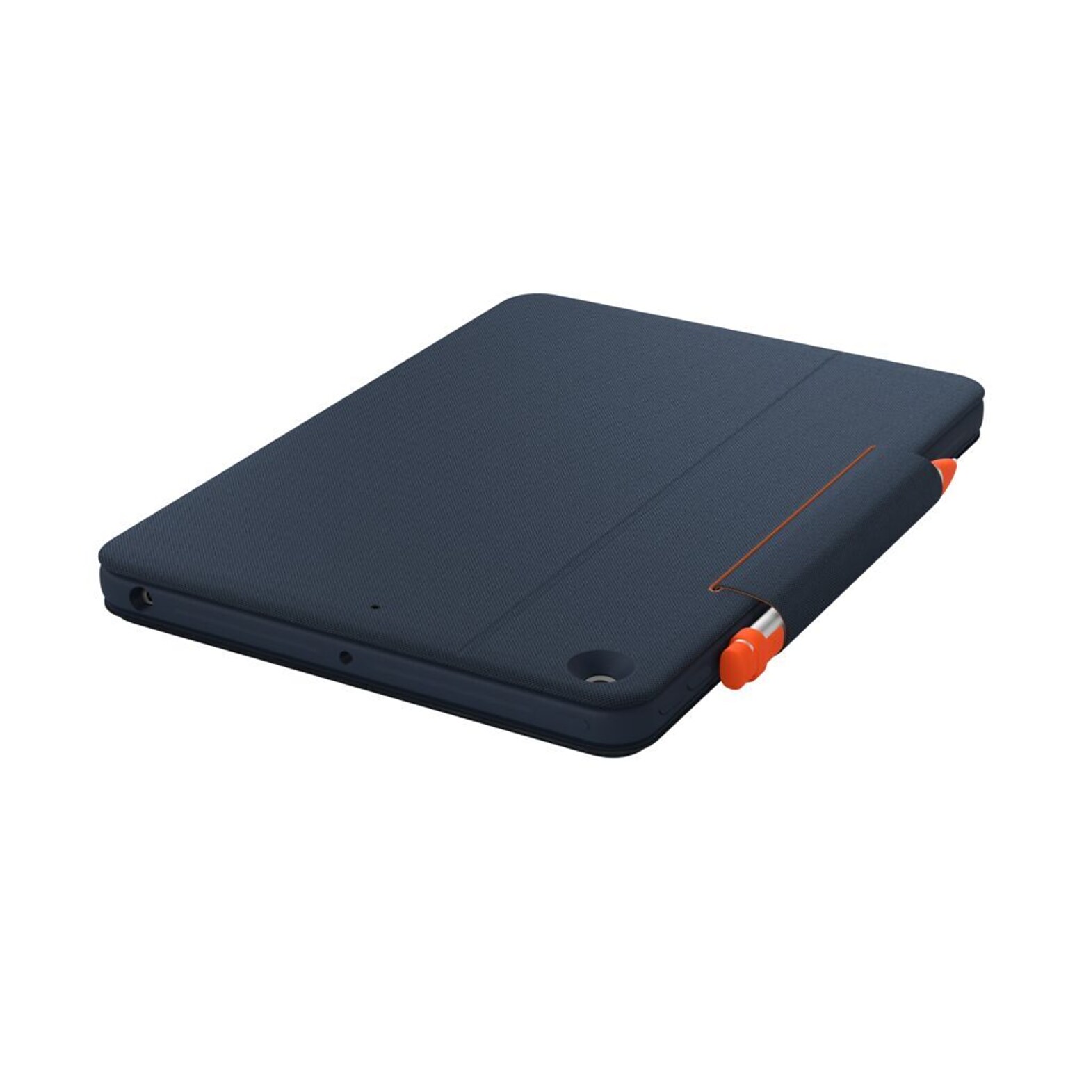 Logitech Rugged Combo 3 Touch Keyboard Case with Trackpad for iPad 7th/8th/9th Gen, Classic Blue (920-010341)