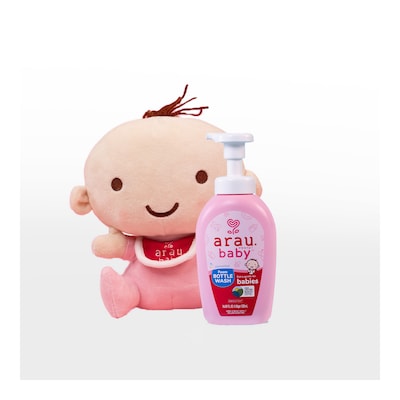 Arau Baby Foam Bottle Wash, Unscented, 16.09 oz., 4/Pack (AFG-4003-CASE)