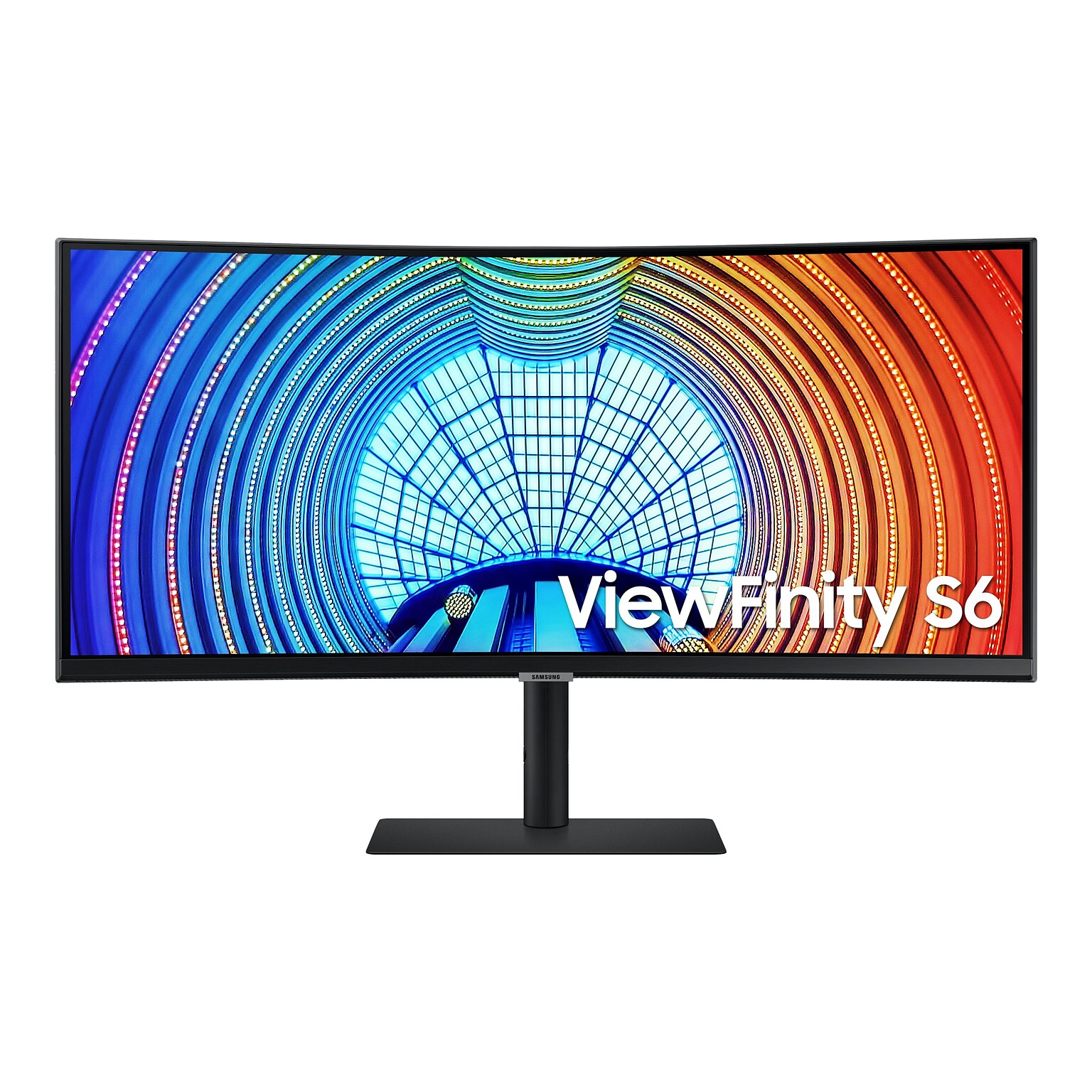 Samsung ViewFinity S6 34 Curved LED Monitor, Black (S34A654UBN)