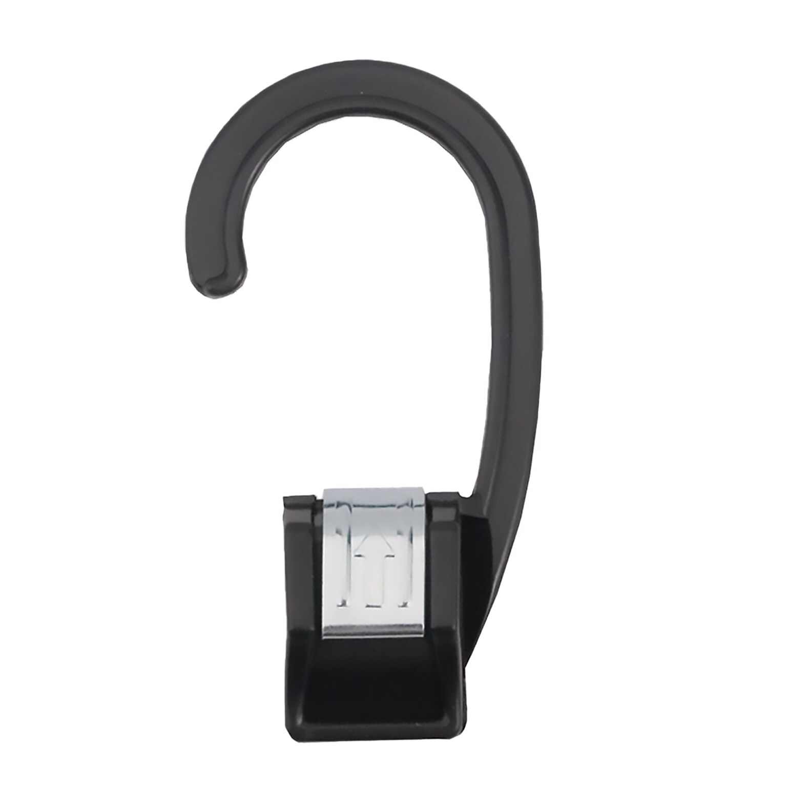 Nahanco 3 1/4 Plastic Hang All Clip, Black, 100/Box (610PB)