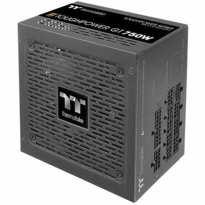 Thermaltake Toughpower GT 750W ATX 3.1 80 Plus Gold ATX Internal Power Supply, Black (PS-TPT-0750FNF