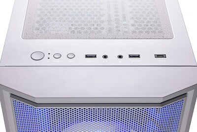 Skytech Archangel 4 Gaming Desktop, AMD Ryzen 7 5700, 16GB RAM , 1TB SSD, NVIDIA GeForce RTX 3050, White