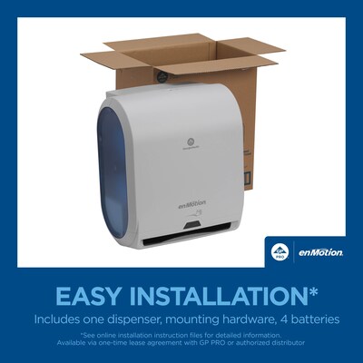 enMotion Hardwound Paper Towel Dispenser, Gray (59460A)