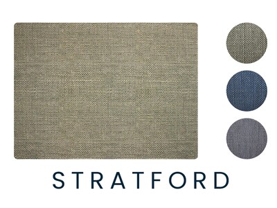 M+A Matting Stratford Hard Floor Chair Mat,  3' x 4', Blue (228553134127)
