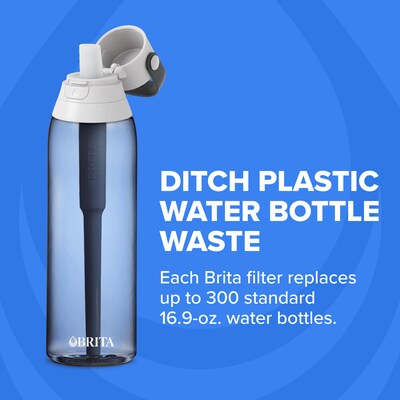 Brita Plastic Filtered Water Bottle, 36 oz., Night Sky (36465)