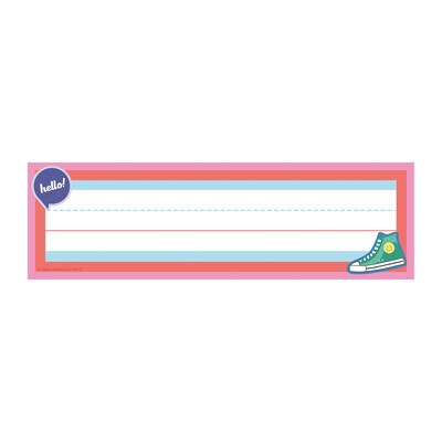 Carson Dellosa Education We Stick Together School Name Plates, 9.5 x 2.875, 36/Pack, 6 Packs/Bundle (CD-122157-6)