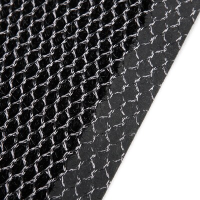 Floortex Doortex Meshmat Indoor Entrance Mat, 32 x 20, Metallic Gray (NREMFLYV0015)