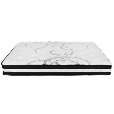 Flash Furniture Capri Comfortable Sleep 10" CertiPUR-US Certified Hybrid Pocket Spring Mattress, Queen (CLE230PRQ10)