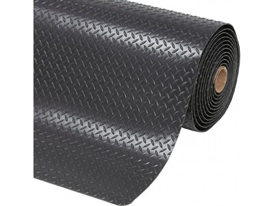 Notrax Saddle Trax Anti-Fatigue Mat, 36" x 24", Black (979S0023BL)