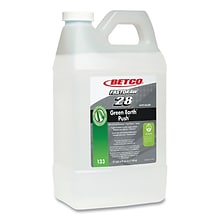 Betco Green Earth Bioactive Solutions PUSH Drain Cleaner, New Green Scent, 2 L Bottle, 4/Carton (BET